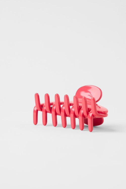 90's Claw Clip - Candy Red