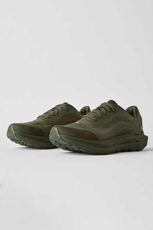 ALO Runner - Green Olive