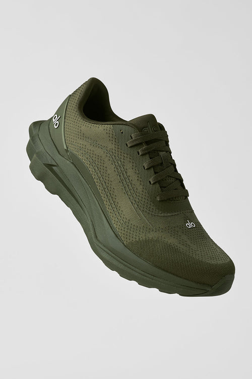 ALO Runner - Green Olive