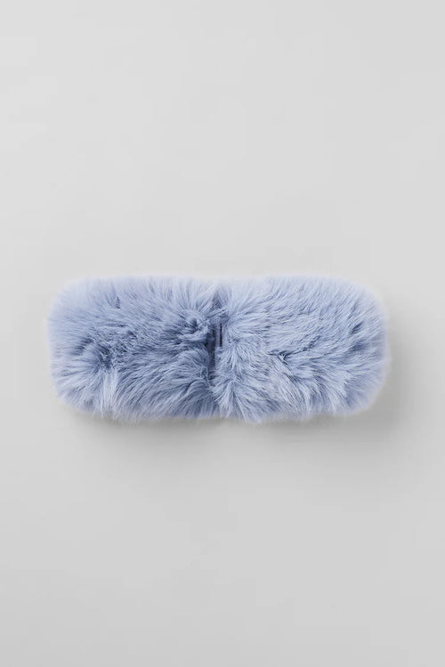 Opulent Faux Fur Wintersun Headband - Winter Frost