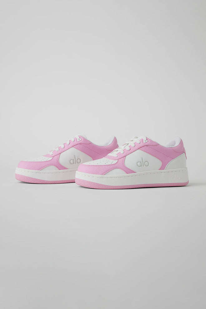 ALO Recovery Mode Sneaker - Pink/White
