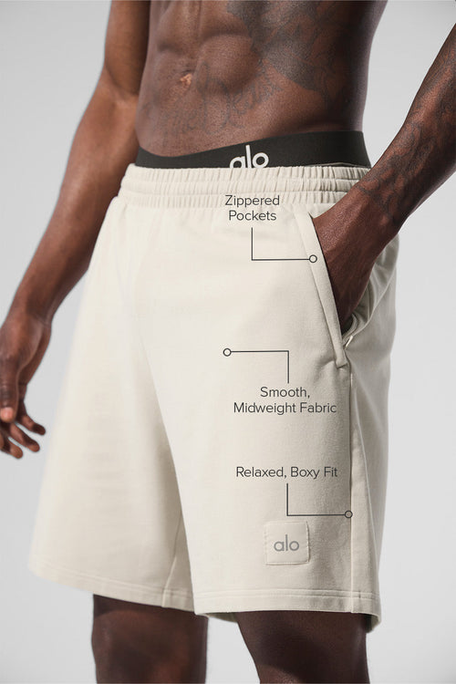 7" Double Take Short - Bone