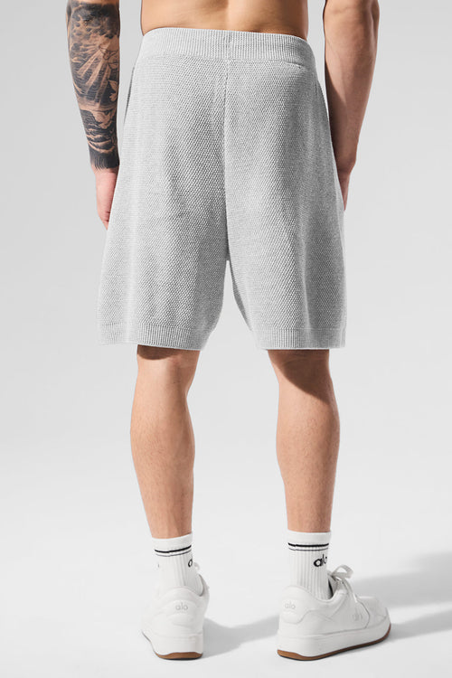 7" Sports Club Sweater Knit Short - Athletic Heather Grey