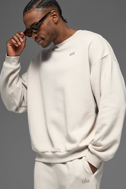 Accolade Crew Neck Pullover - Bone