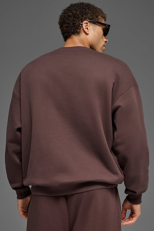 Accolade Crew Neck Pullover - Brownstone