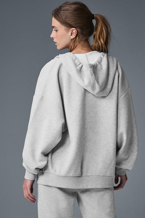Accolade Full Zip Hoodie - Athletic Heather Grey