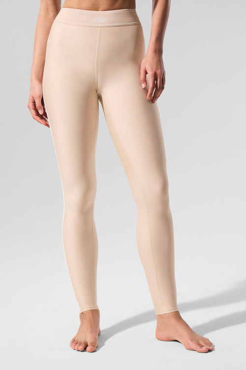 Airlift High-Waist Suit Up Legging - Macadamia