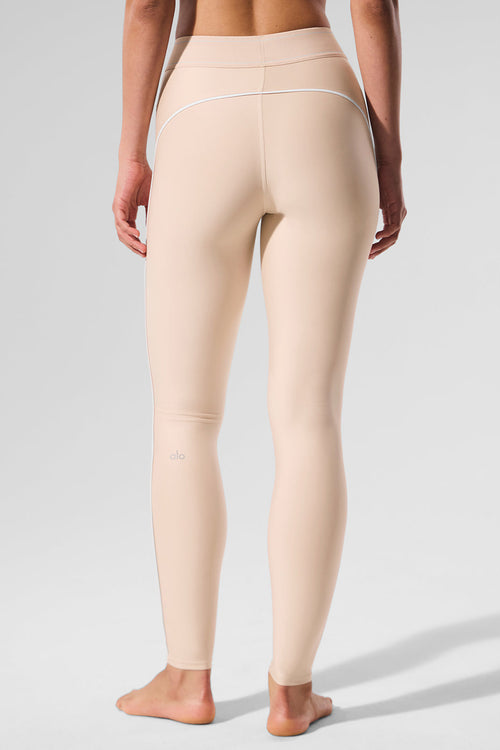 Airlift High-Waist Suit Up Legging - Macadamia