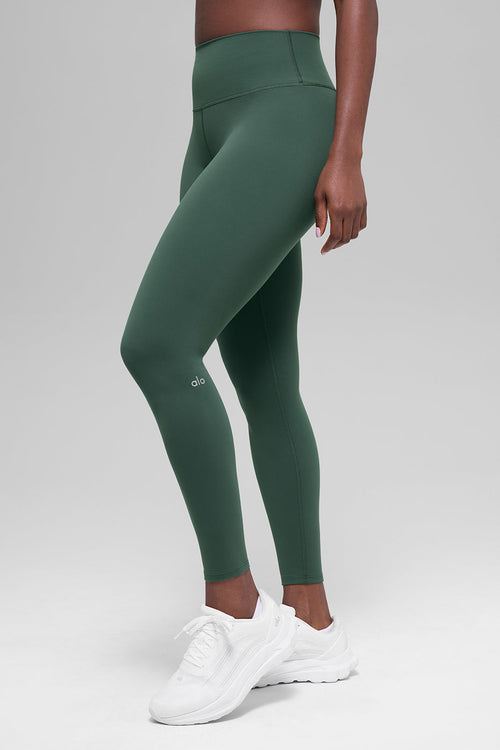 ALO Softsculpt High-Waist Legging - Clover Green