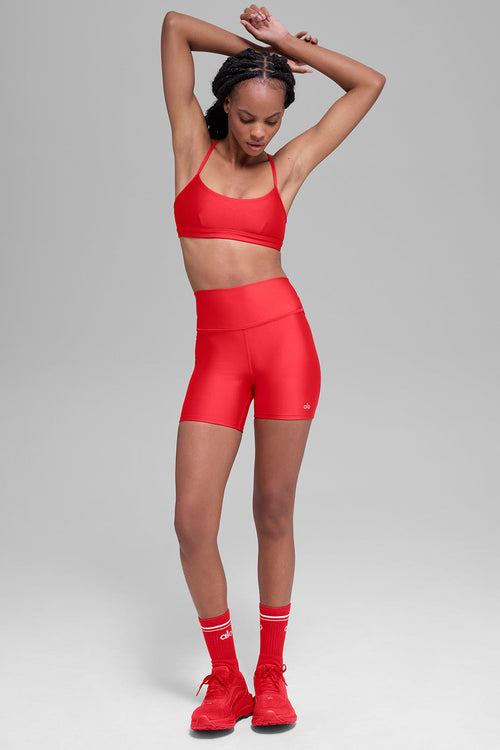 5" Airlift Energy Short - Bright Red