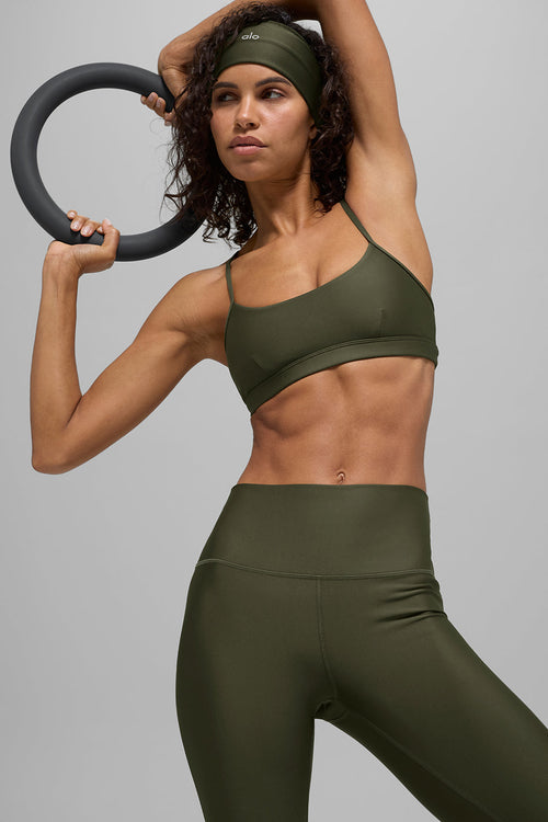 Airlift Intrigue Bra - Green Olive