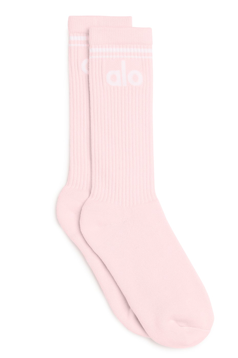 Unisex Throwback Sock - Powder Pink/White – Alo Yoga Mexico