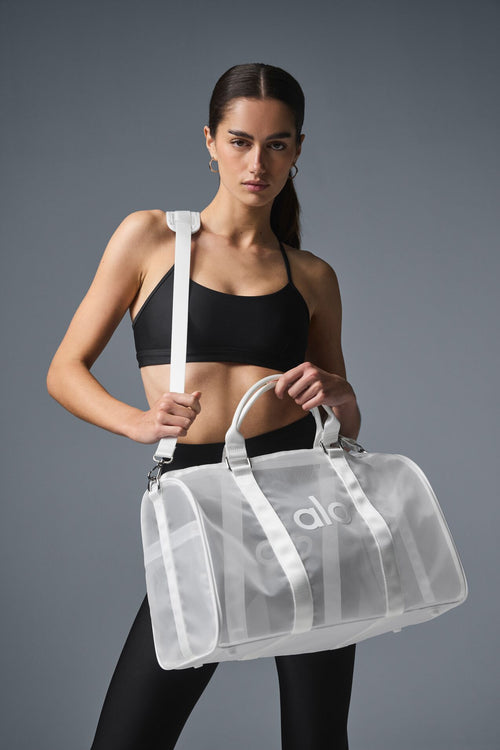 Sheer Duffle - White