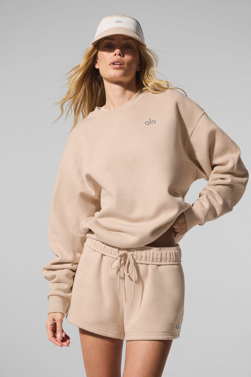 Accolade Crew Neck Pullover - Macadamia