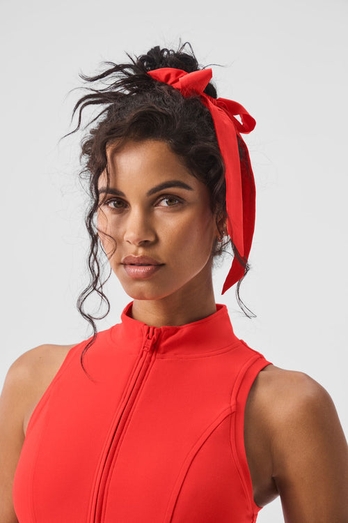 Love Knots Tie Scrunchie - Red Hot Summer