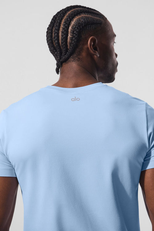 Conquer Reform Crewneck Short Sleeve - Seashell Blue