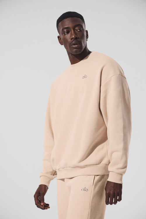 Accolade Crew Neck Pullover - Macadamia