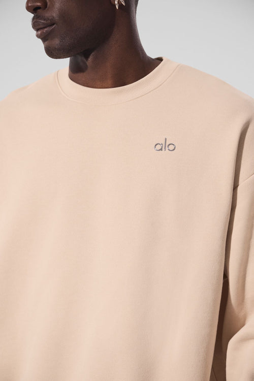 Accolade Crew Neck Pullover - Macadamia