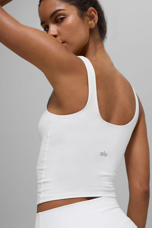 Alo Softsculpt Tank - White