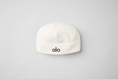 Performance Fleece Beanie - Ivory