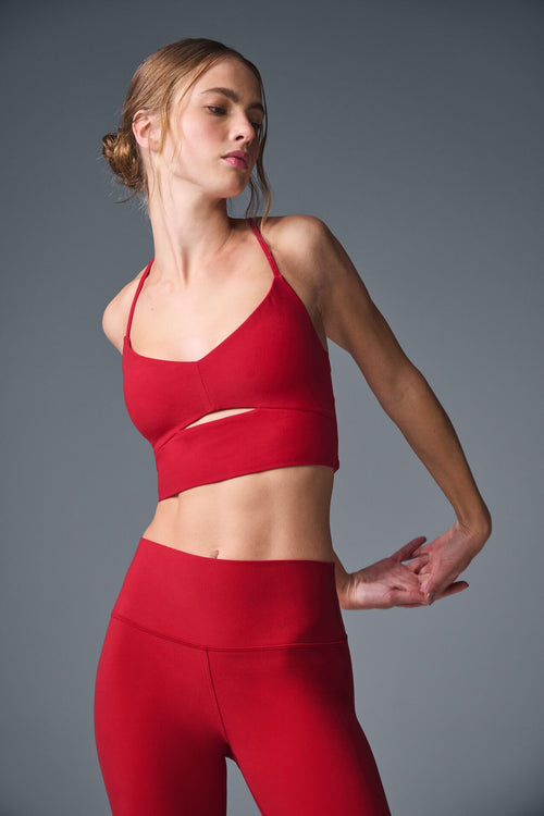 Alosoft Highlight Bra - Bold Red