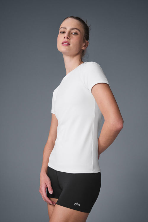 Alosoft Finesse Tee - White