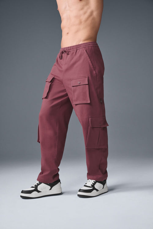 Northstar Cargo Pant - Burgundy Truffle