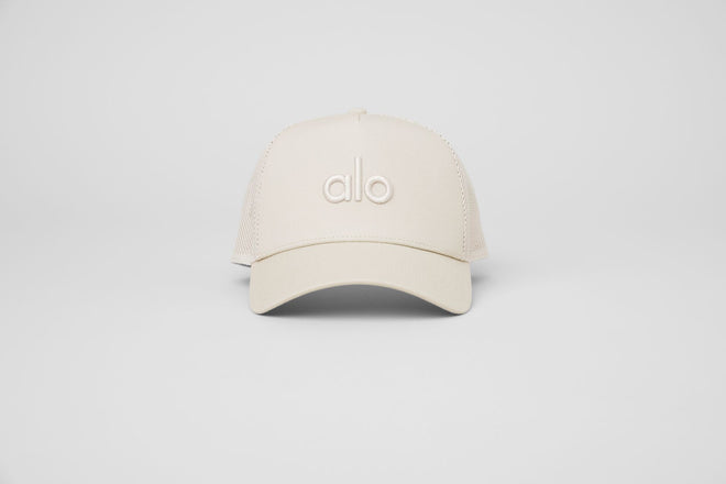 District Trucker Hat - Bone
