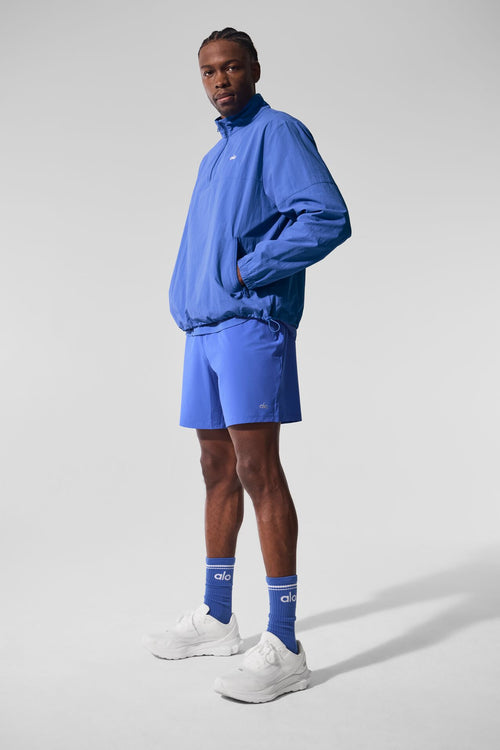 Light Weight Takeaway Track Pullover - Marathon Blue