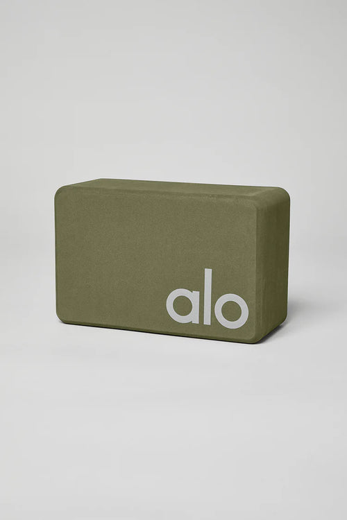 Uplifting Yoga Block - Jungle/Silver