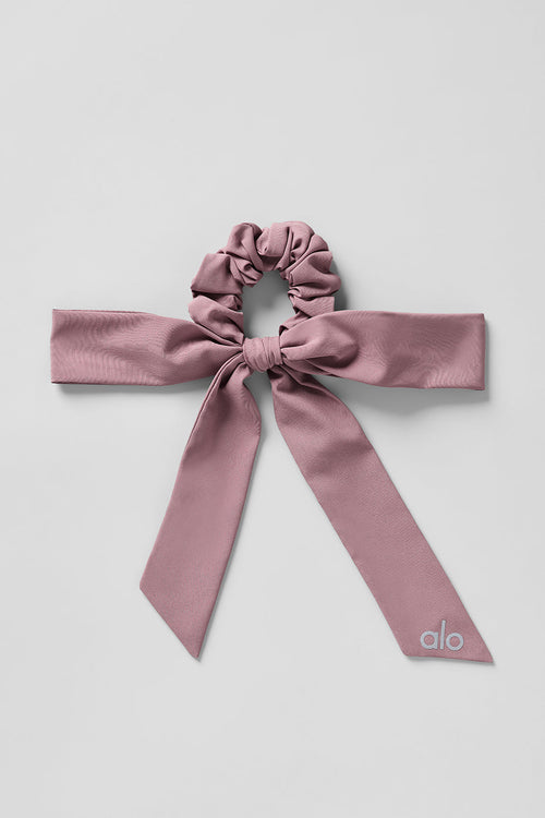 Love Knots Tie Scrunchie - Smoky Quartz