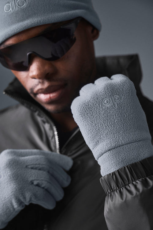 Performance Fleece Tech Glove - Steel Grey
