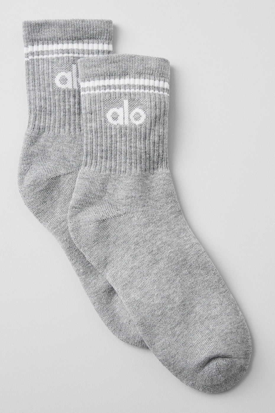 Unisex Half-Crew Throwback Sock - Athletic Heather Grey