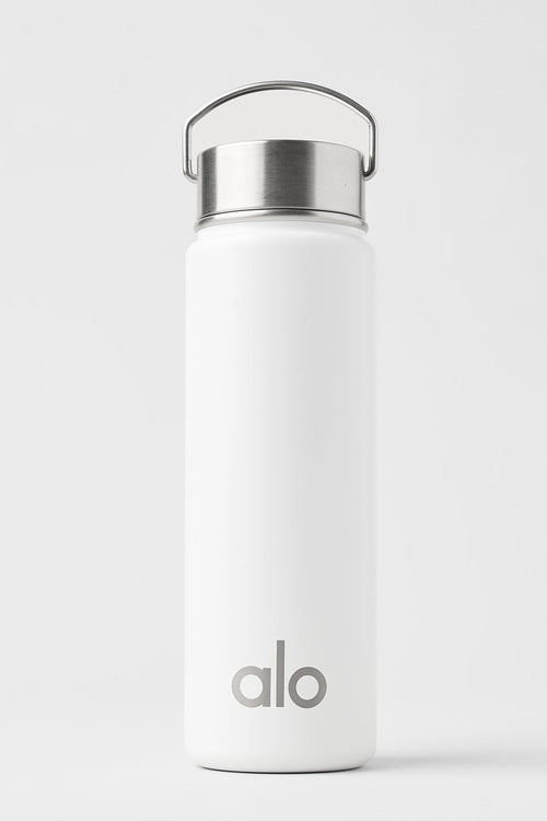Alo Water Bottle - White