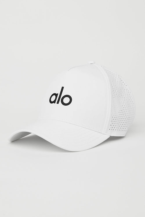 Performance District Trucker Hat - White/Black