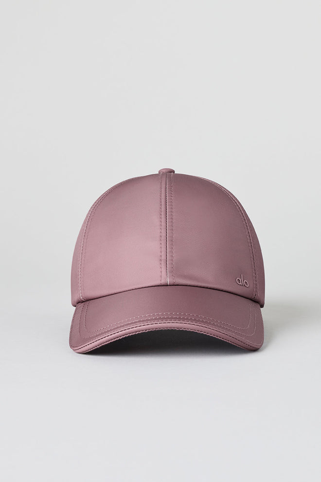 Satin Off-Duty Cap - Smoky Quartz