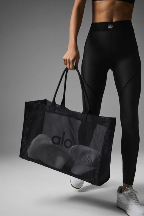 Sheer Tote Bag - Black