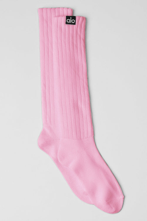 Unisex Scrunch Sock - Sweet Pink