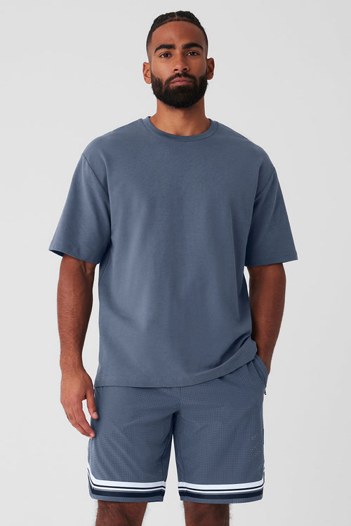 Double Take Short Sleeve - Bluestone