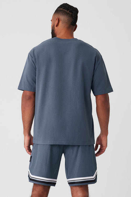 Double Take Short Sleeve - Bluestone