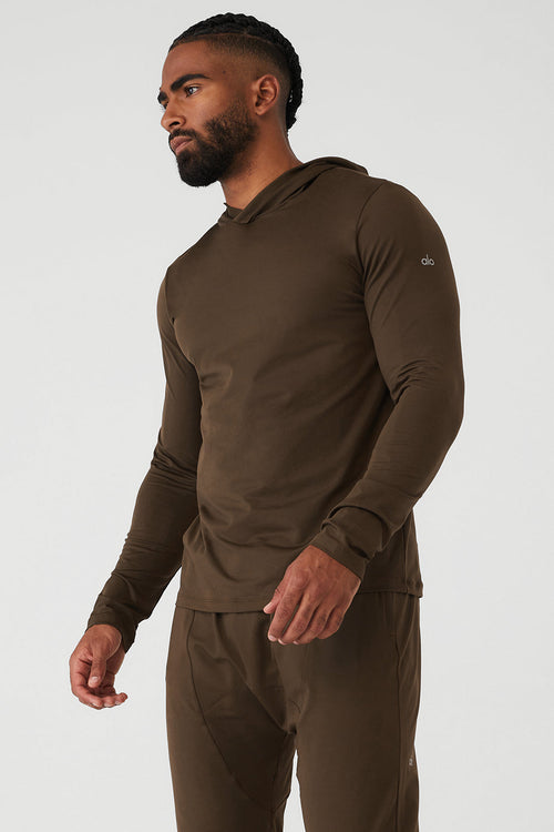 Conquer Reform Long Sleeve With Hood - Espresso