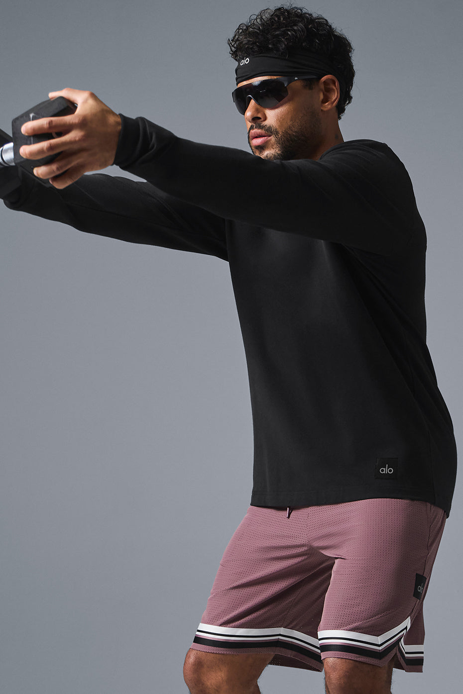 Double Take Long Sleeve - Black – Alo Yoga Mexico
