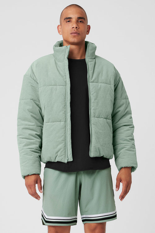 Corduroy Stage Puffer - Icy Sage – Alo Yoga Mexico
