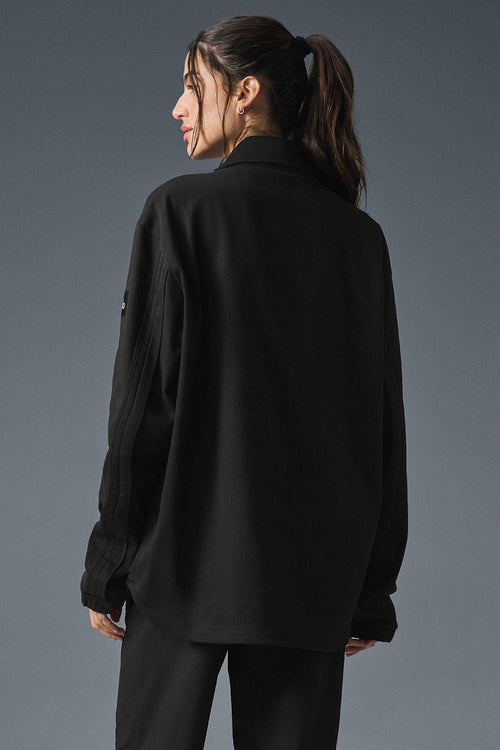 Edition Sueded Jacket - Black