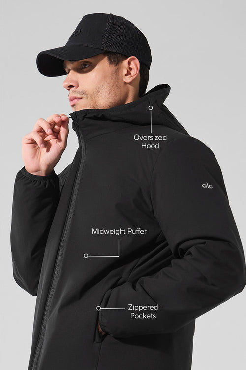 Elemental Full-Zip Jacket - Black