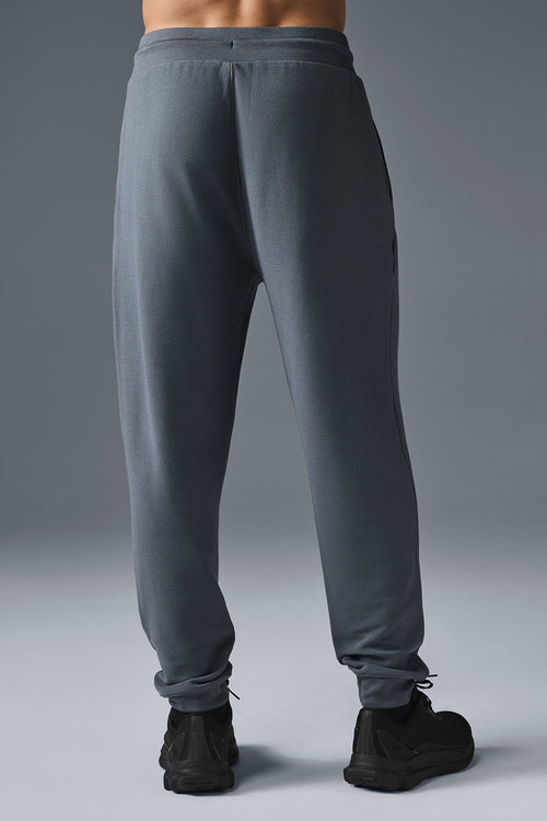 Micro Waffle Fast Break Jogger - Steel Grey