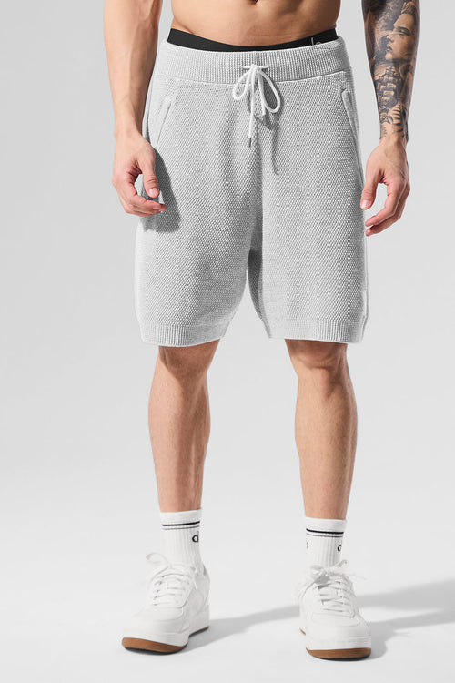 7" Sports Club Sweater Knit Short - Athletic Heather Grey