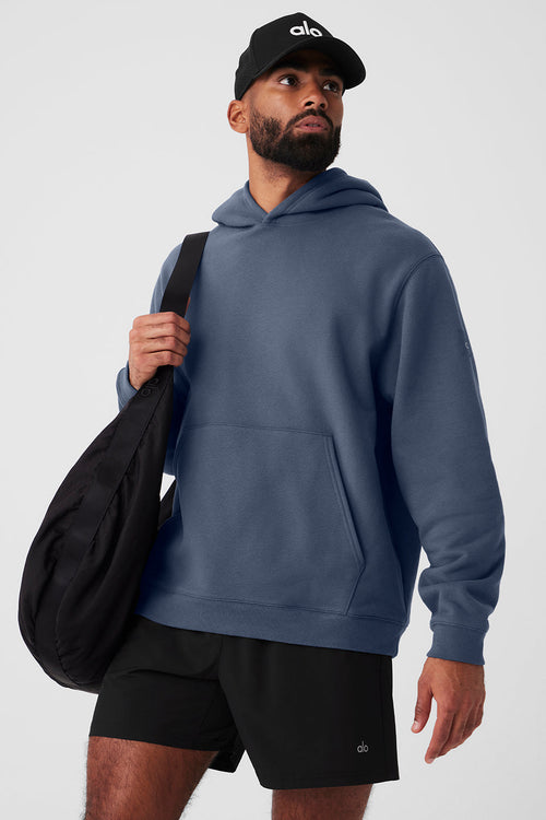 Renown Heavy Weight Hoodie - Bluestone