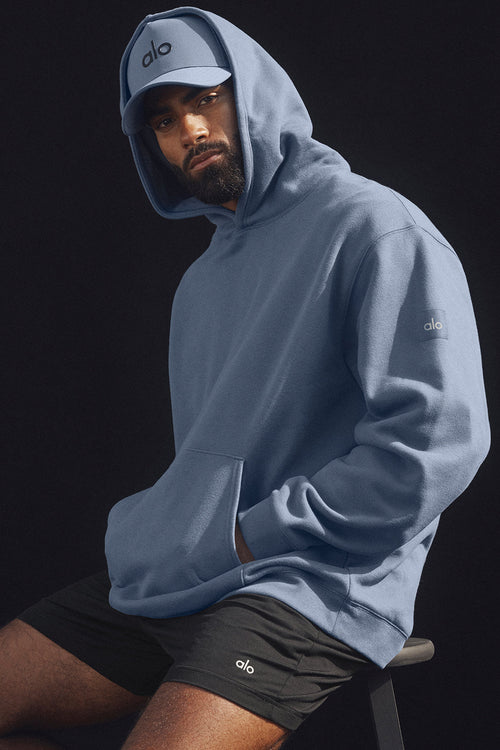 Renown Heavy Weight Hoodie - Bluestone