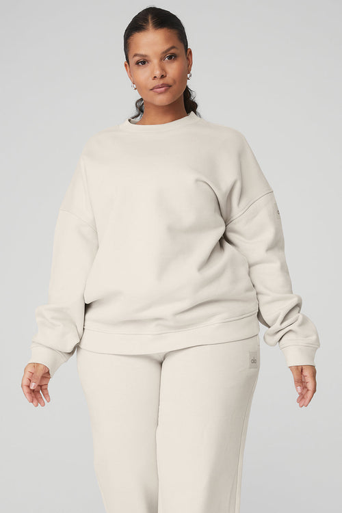 Renown Heavy Weight Crew Neck Pullover - Bone